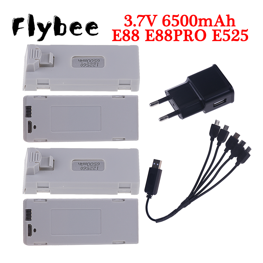 Drone Camera Hd - Baterai Lipo 3.7V 6500mAh baterai Lipo
