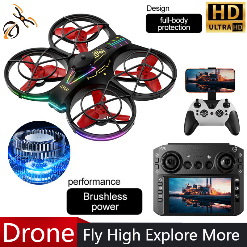 Drone Camera With Gimbal - RH830 RC Drone Profesional 4K HD