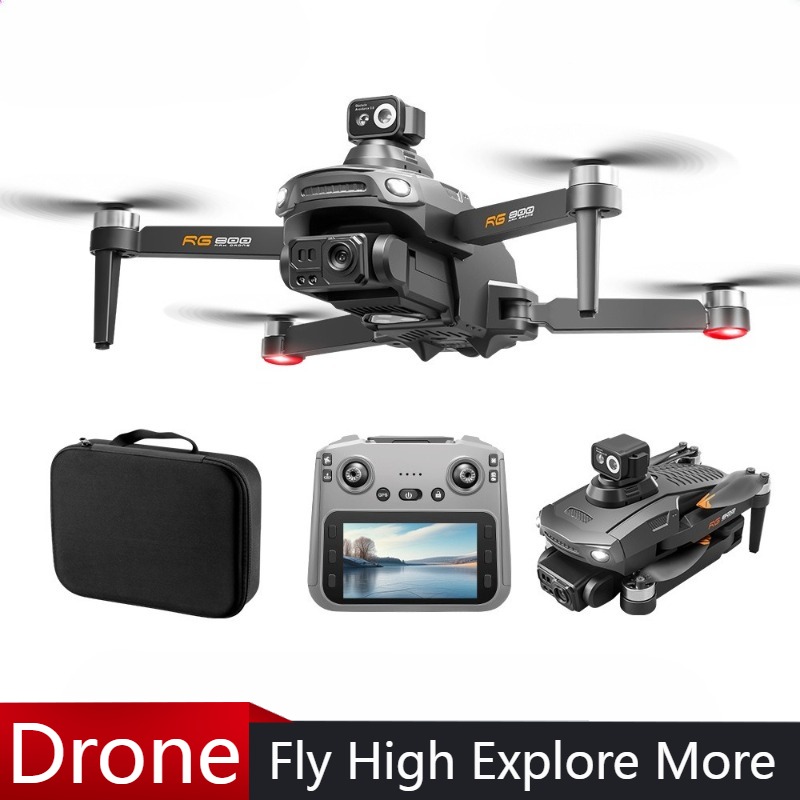 Drone Camera With Gimbal - Drone RG800 MAX Baru Kamera HD