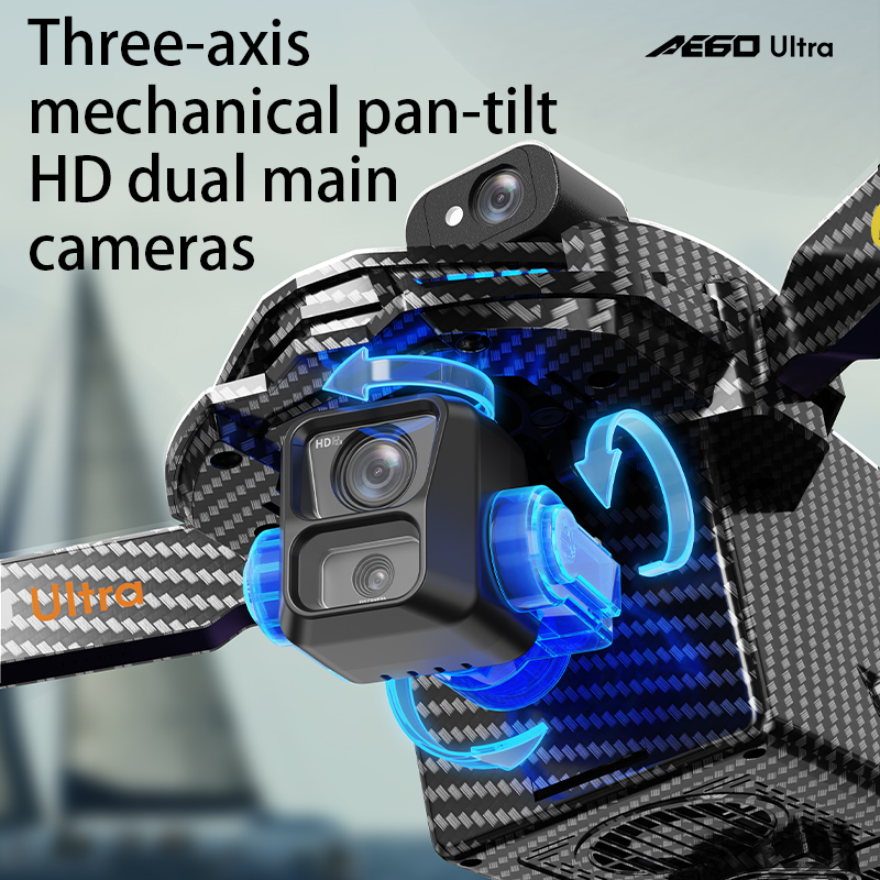 Drone Profesional AE60 GPS Kam - Drone Camera With Gimbal ulasan dan harga