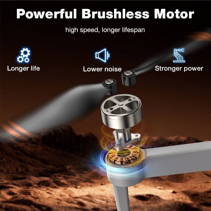 Drone Baru L017 Pro Brushless  - Drone Camera With Gimbal ulasan dan harga