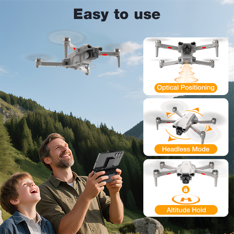 Drone Baru L017 Pro Brushless  - Drone Camera With Gimbal ulasan dan harga