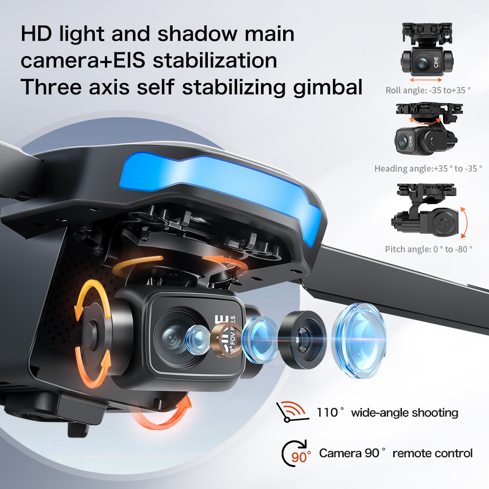 Drone Baru S-X1 MAX GPS 8K Pro - Drone Camera With Gimbal ulasan dan harga