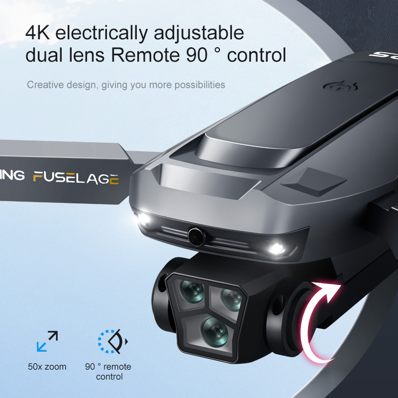 Drone Quadcopter K811MAX: Tanp - Drone Camera 4K ulasan dan harga