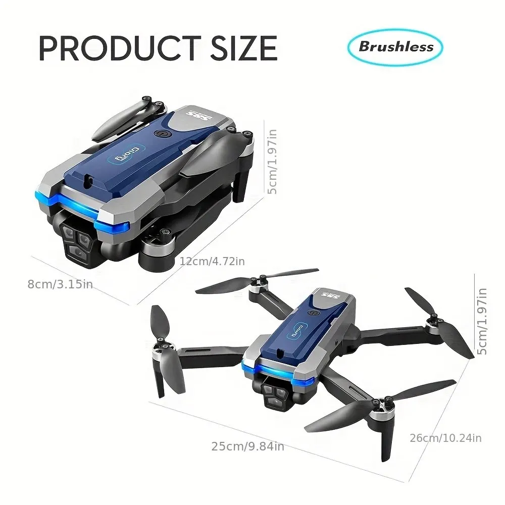 S8S Drone lipat 5G Wifi 8K HD, - Drone Camera Hd ulasan dan harga