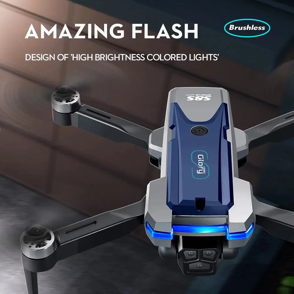 S8S Drone lipat 5G Wifi 8K HD, - Drone Camera Hd ulasan dan harga